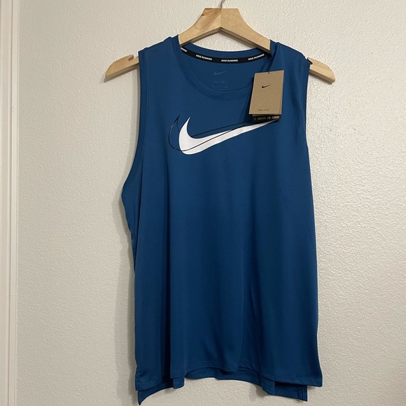 Women’s Nike Dri-FIT Swoosh Running Tank, NWT - Picture 3 of 7